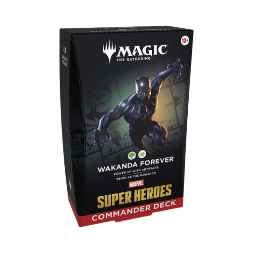 MTG - MARVEL SUPER HEROES COMMANDER DECK WAKANDA FOREVER (RESERVA)