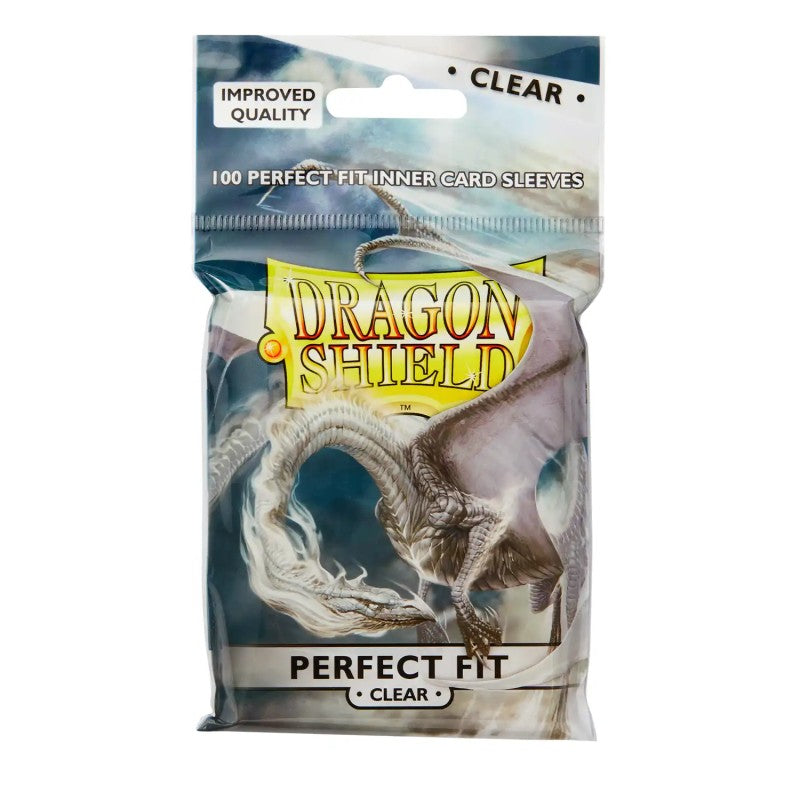 Fundas standard Perfect Fit Clear Transparente (100 fundas) Dragon Shield.