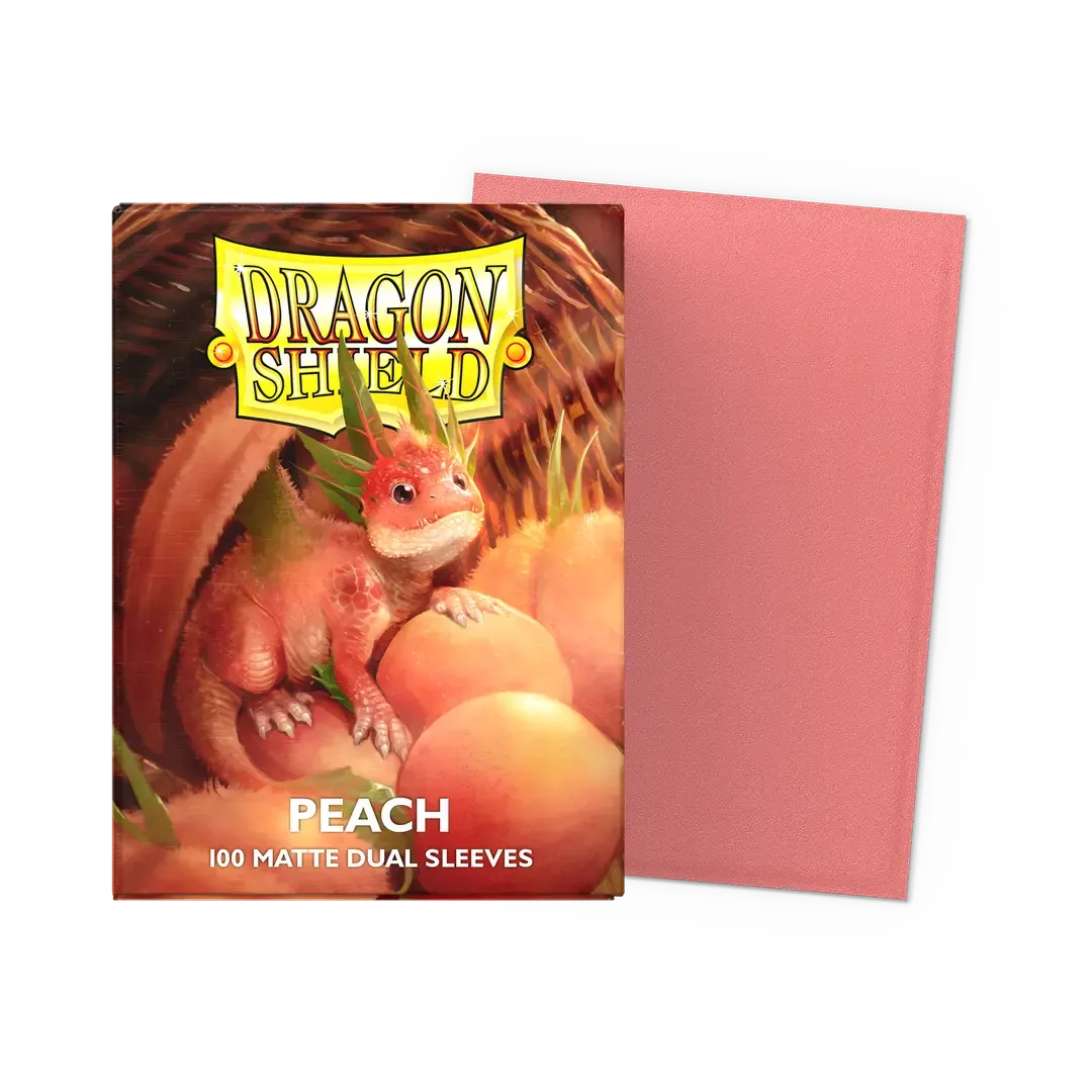 Fundas Standard Dual Matte Peach'Piip (100 fundas) Dragon Shield