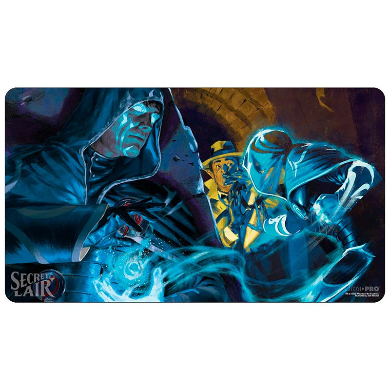 Tapete Secret Lair - Jan 2024 - Hard Boilded Thrillers Playmat v1 610mm x 350mm de Magic The Gathering - Ultra Pro