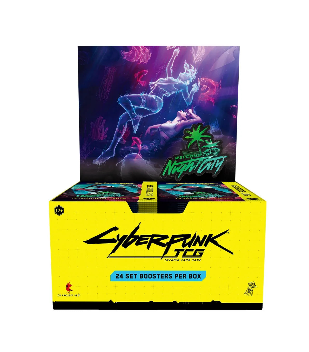 Booster Box Display (36 sobres) Welcome to Night City Inglés - Cyberpunk TCG