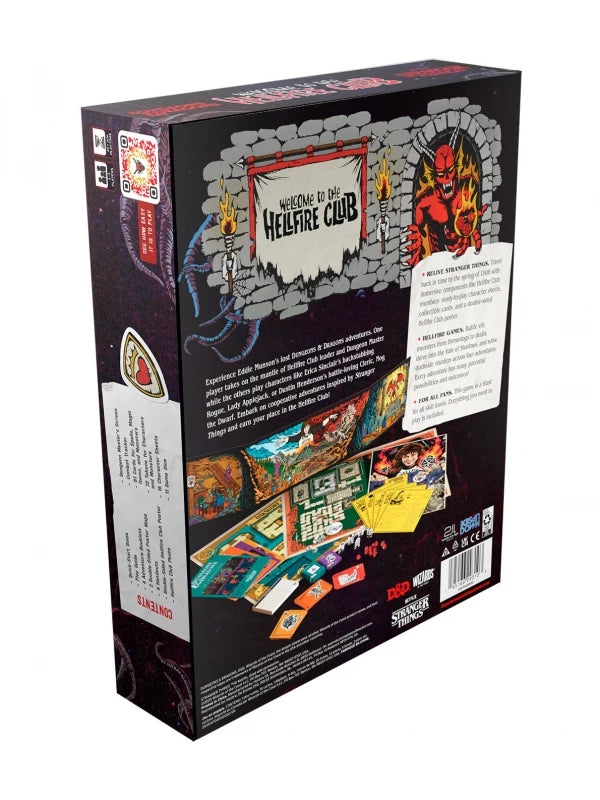 D&D Stranger Things: Welcome to the Hellfire Club Inglés - Dungeons & Dragons