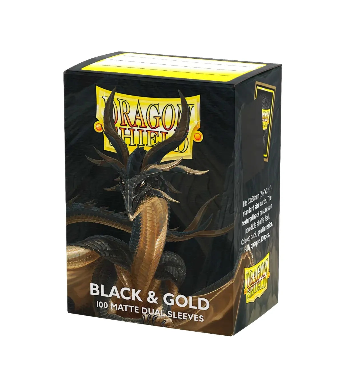 Fundas Standard Matte Black & Gold