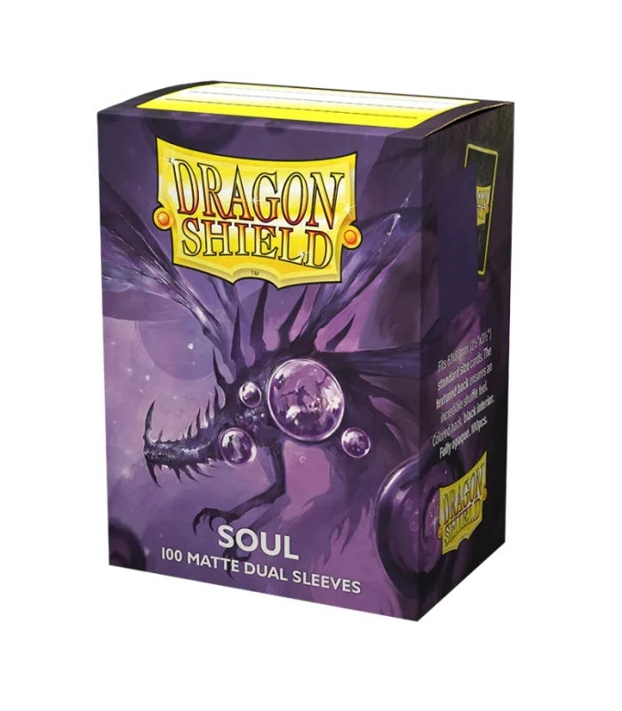 Fundas Standard Matte Metallic Purple / Soul (100 Fundas) - Dragon Shield