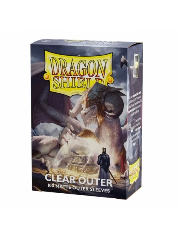Fundas Standard Outer Sleeves Clear - Standard Size (100 fundas) Dragon Shield