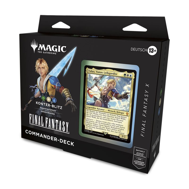 Final Fantasy Contra Blitz Commander Deck - Magic The Gathering