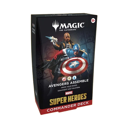 MTG - MARVEL SUPER HEROES COMMANDER DECK AVENGERS ASSEMBLE (RESERVA)