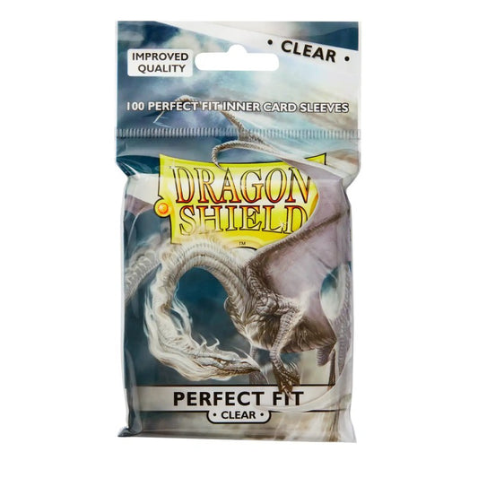 Fundas standard Perfect Fit Clear Transparente (100 fundas) Dragon Shield.