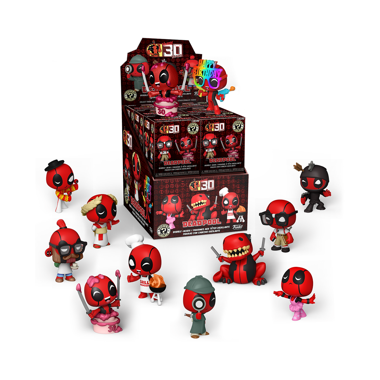 Funko Mystery Minis - Marvel- Deadpool (Unidad)