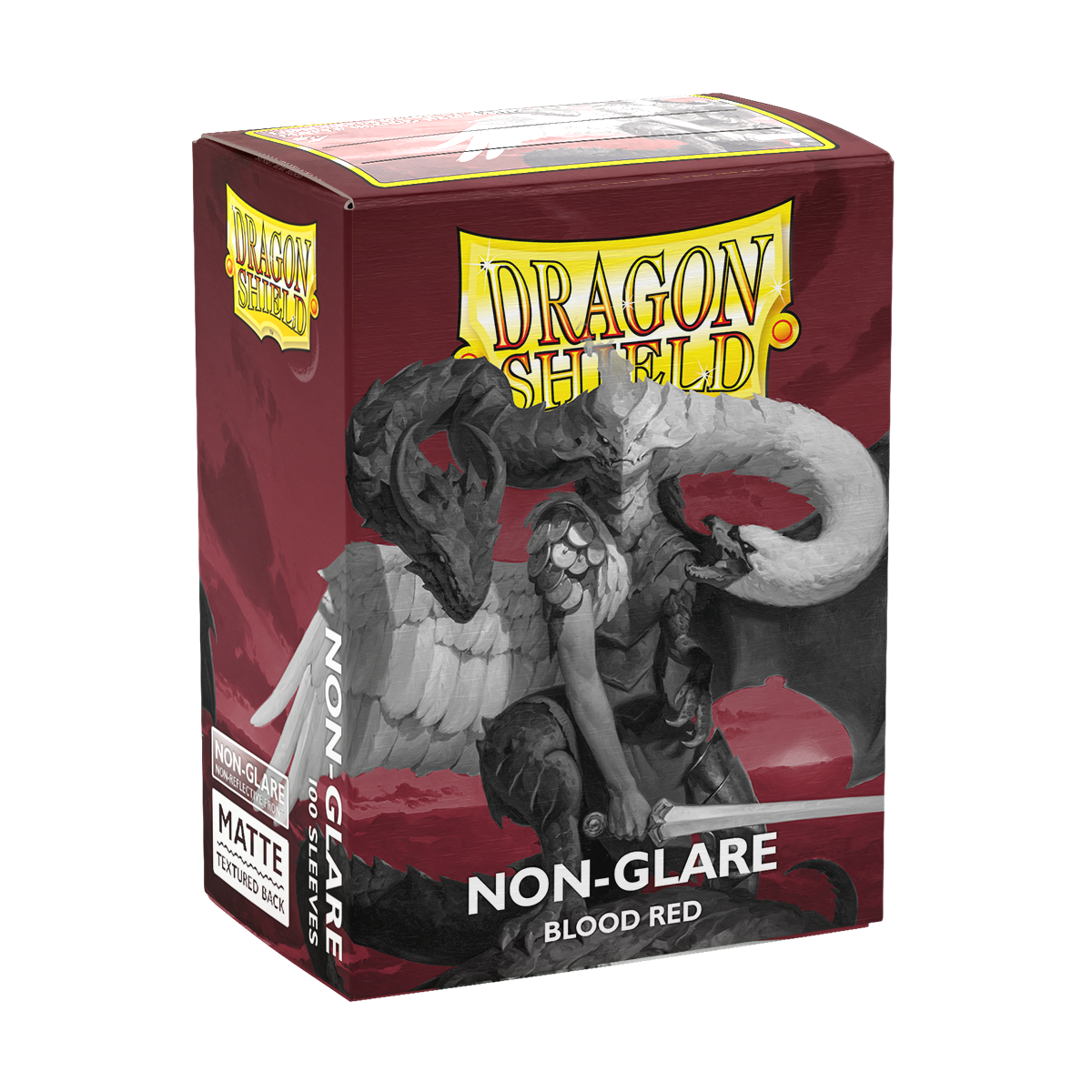Fundas Standard Matte Non-glare - Blood Red - Dragon Shield