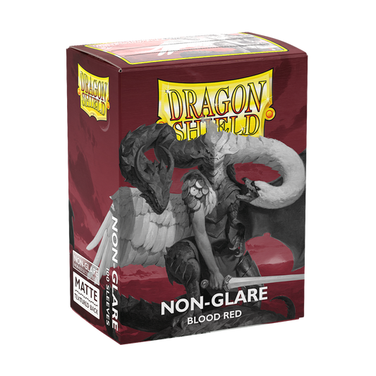 Fundas Standard Matte Non-glare - Blood Red - Dragon Shield