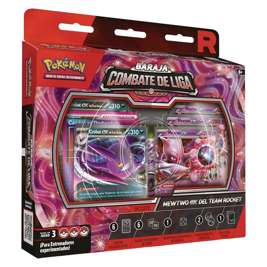 Pokémon TCG: mazo de Batalla Mewtwo ex League de Team Rocket