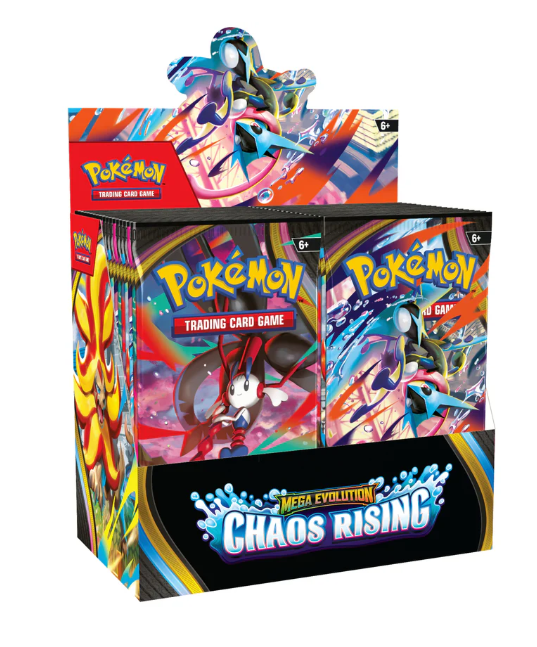 Caja 36 Sobres Pokémon Caos Creciente