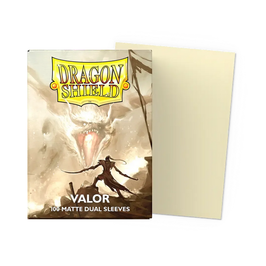 Dragon Shield - 100 Sleeves Dual Matte - Valor