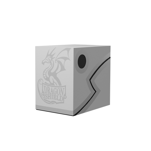 Caja de mazo Deck Box DS Double Shell Blanco/Negro Dragon Shield