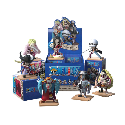 Caja Completa De Figuras Freeny’s Hidden Dissectibles: One Piece (Warlords Edition) (6 unidades)