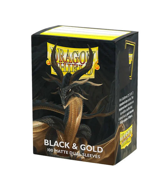 Fundas Standard Matte Black & Gold