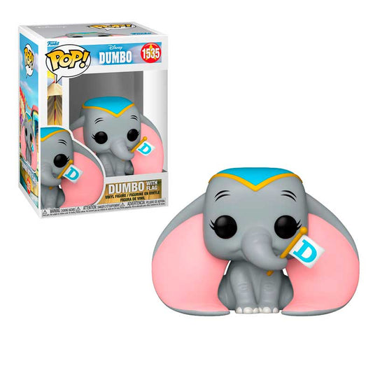 Funko Pop Dumbo con bandera 1535 Disney