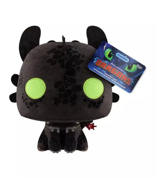 Peluche Funko Pop! Plush Toothless (POP 7") - Cómo entrenar a tu dragón
