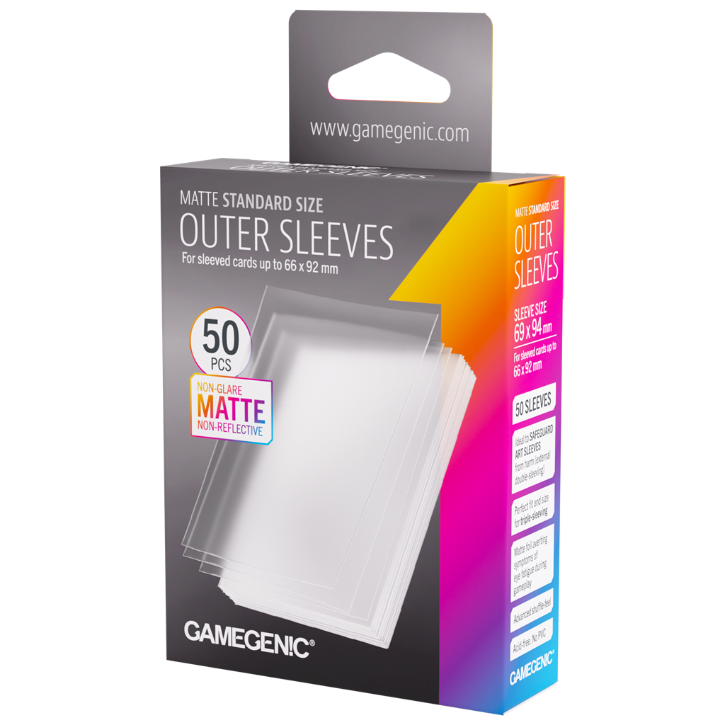 Matte Outer Sleeves Standard Size 69x94