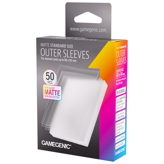 Matte Outer Sleeves Standard Size 69x94