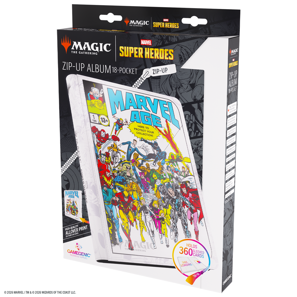 MTG Marvel SH ZipUp 18 Pocket Marvel Age