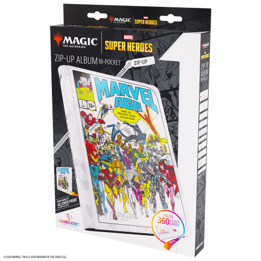 MTG Marvel SH ZipUp 18 Pocket Marvel Age