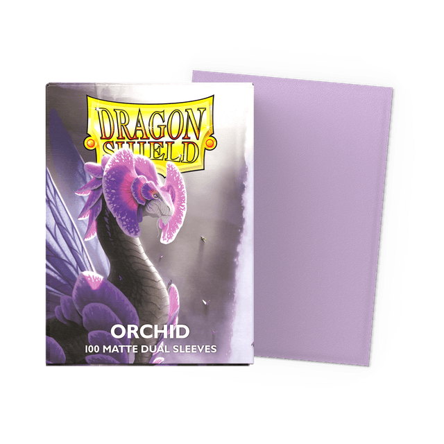 Fundas Standard Dual Matte Orchid Emme Morado (100 fundas) Dragon Shield