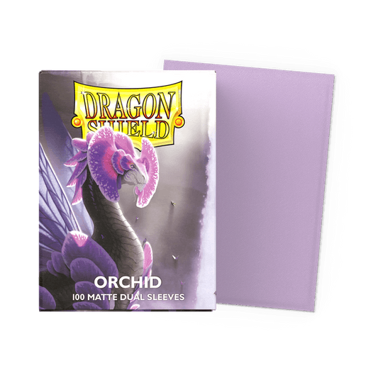 Fundas Standard Dual Matte Orchid Emme Morado (100 fundas) Dragon Shield