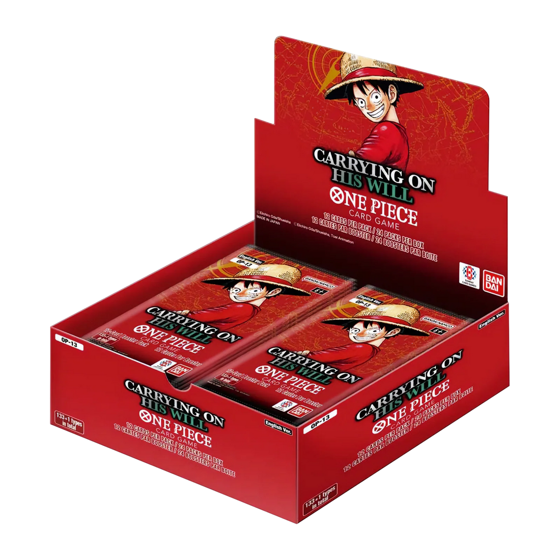 One Piece Card Game OP-13 Carrying on His Will