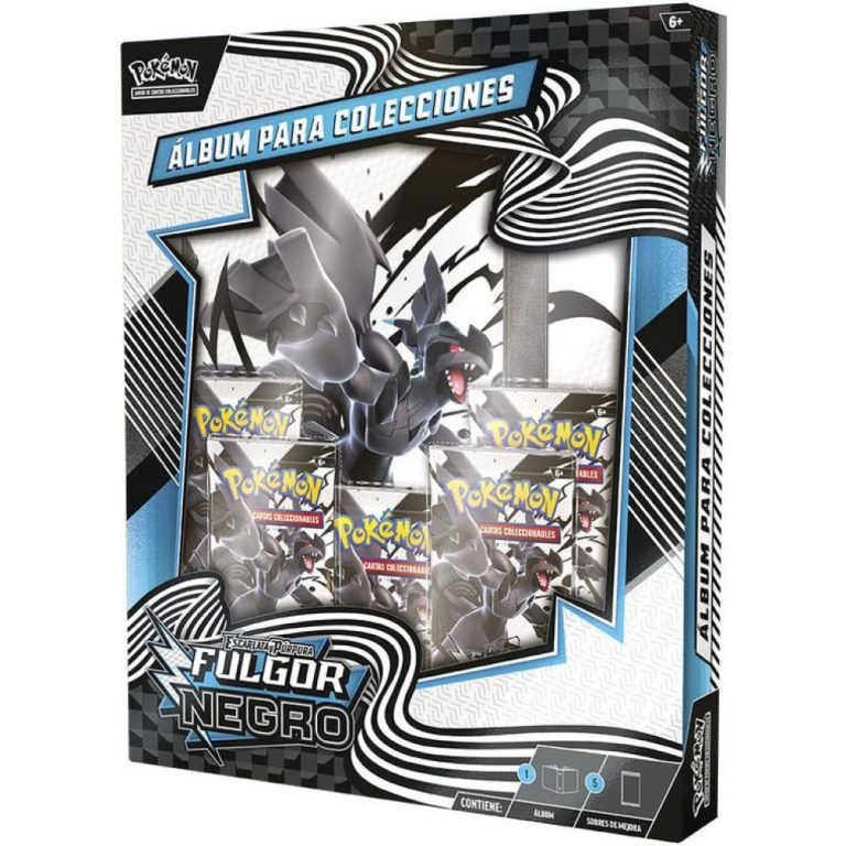 Pokémon JCC: Fulgor Negro - Álbum para colecciones