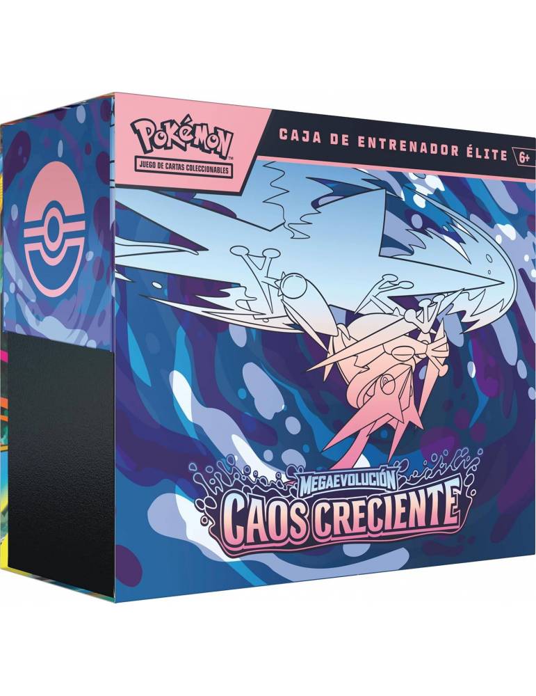 Caja de Entrenador Élite de Megaevolución-Caos Creciente (Castellano)