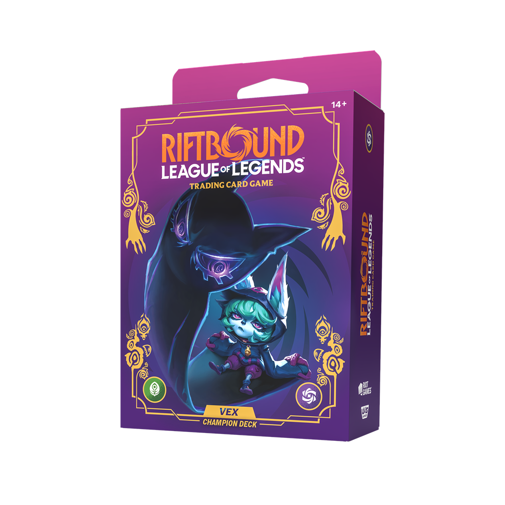 Riftbound: Unleashed Vex champion