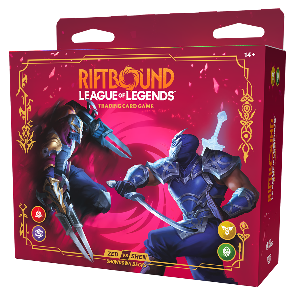 Riftbound: Vendetta Showdown Deck Zed vs Shen ( RESERVA )