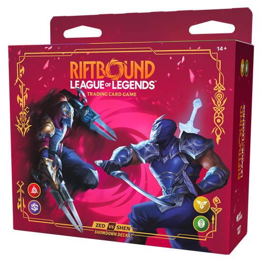 Riftbound: Vendetta Showdown Deck Zed vs Shen ( RESERVA )