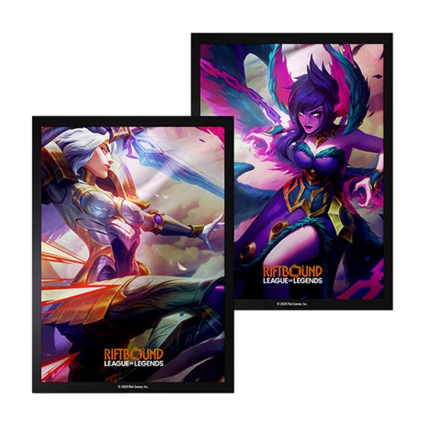 Fundas Riftbound Vendetta – Kayle VS Morgana