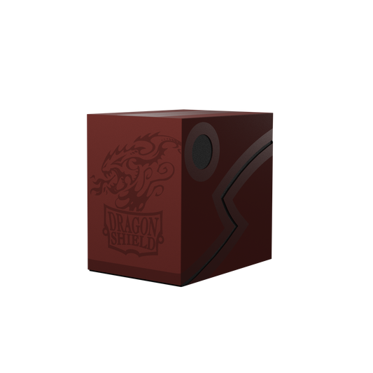 Caja de mazo Deck Box DS Double Shell Rojo/Negro Dragon Shield