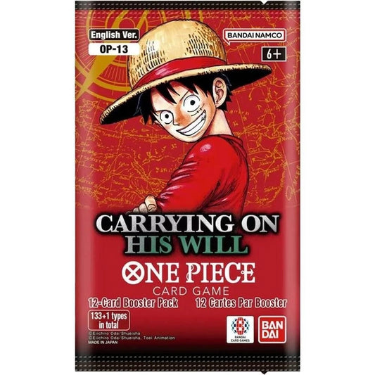 Sobre OP 13 Carrying on his will