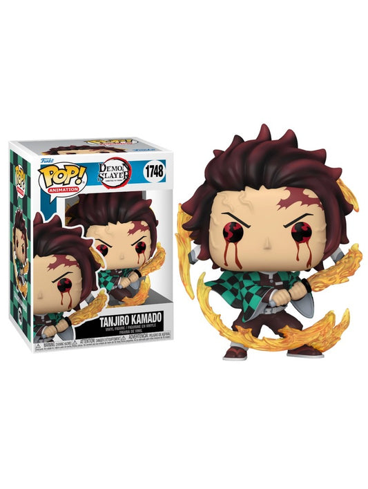 Funko Pop! Vinyl Tanjiro (Sun Breathing) de Kimetsu no Yaiba